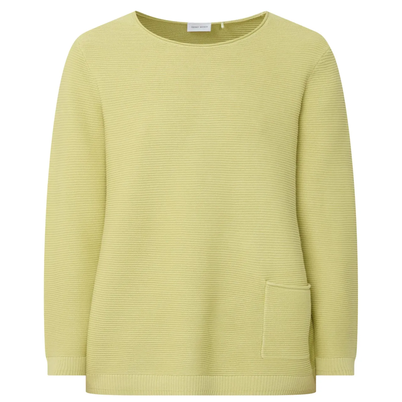 Hot Patch Pocket Ribbed Sweater Women Sweaters & Cardigans