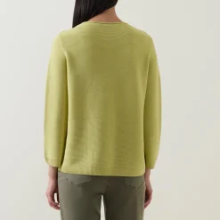 Hot Patch Pocket Ribbed Sweater Women Sweaters & Cardigans