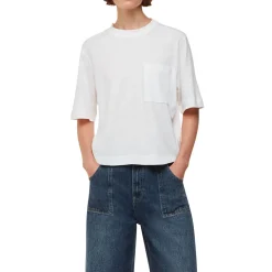 Discount Patch Pocket T-Shirt Women Tops