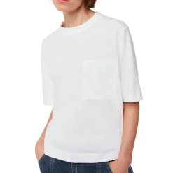 Discount Patch Pocket T-Shirt Women Tops