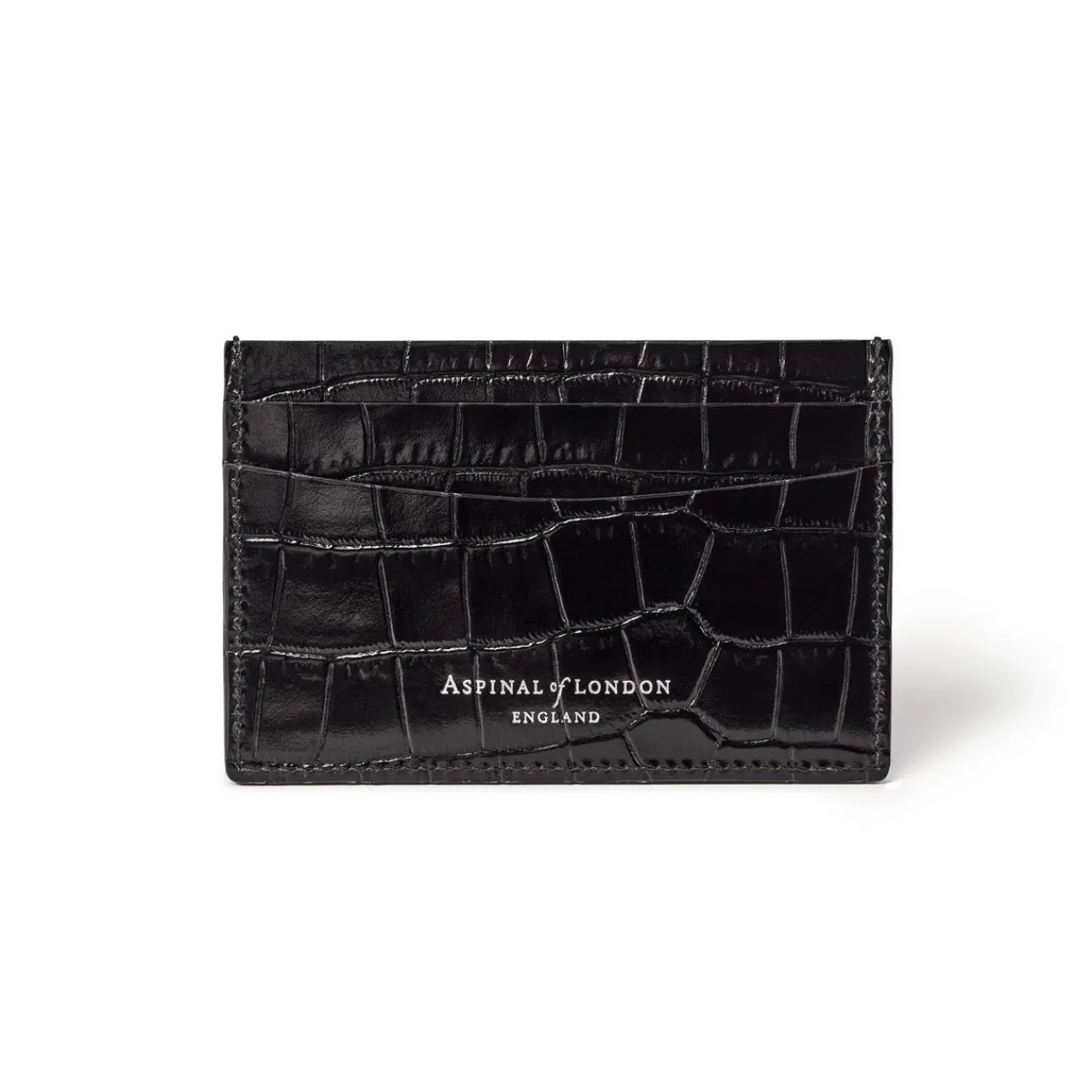 Online Patent-Croc Shield Logo Leather Cardholder Women Wallets