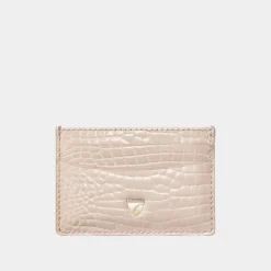 Discount Patent-Croc Shield Logo Leather Cardholder Women Wallets