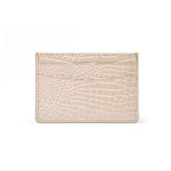 Discount Patent-Croc Shield Logo Leather Cardholder Women Wallets