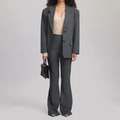 Discount Paula Oversized Single-Breasted Blazer Women Coats & Jackets