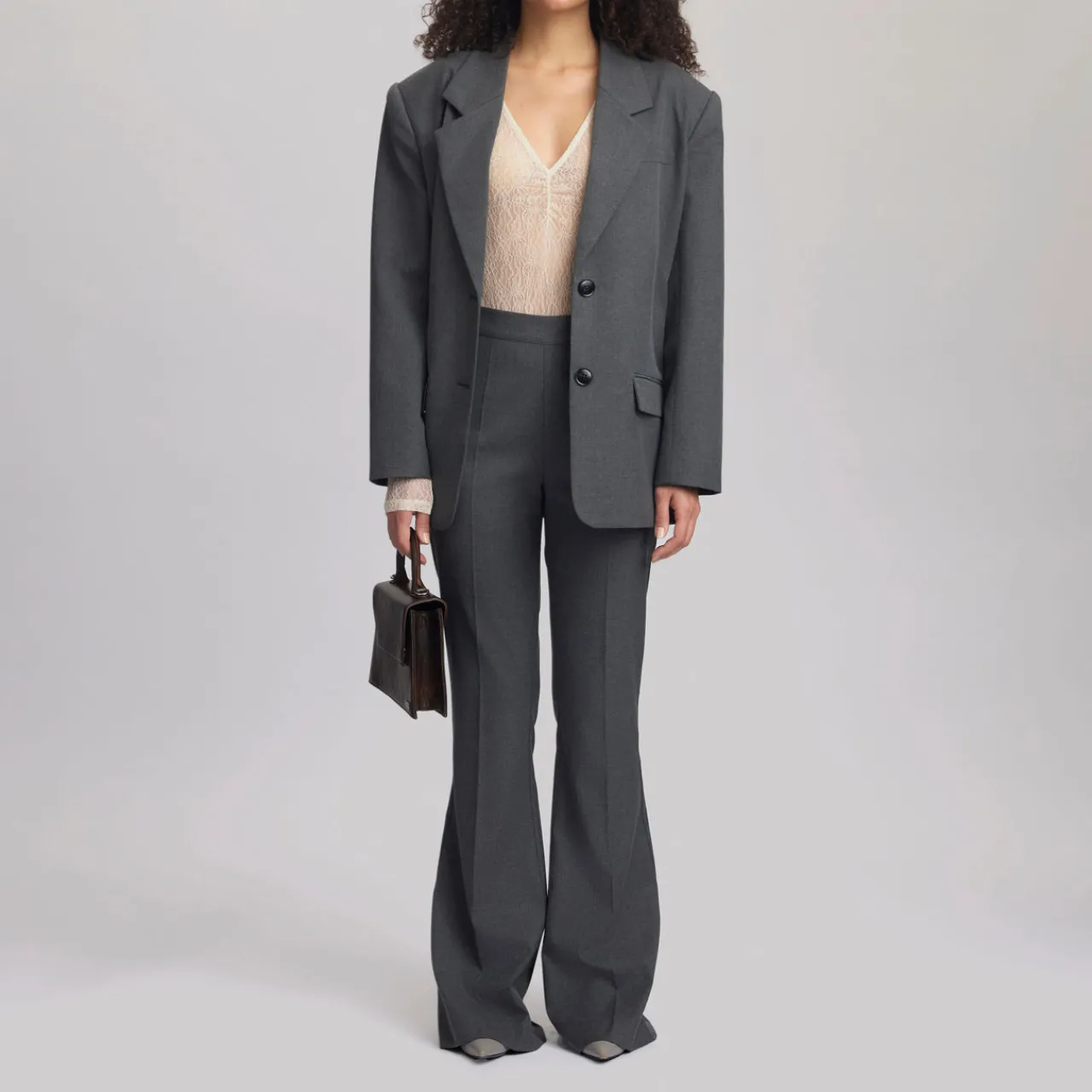 Discount Paula Oversized Single-Breasted Blazer Women Coats & Jackets