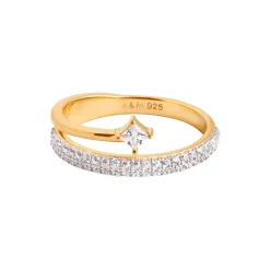 Pavé Crystal Illusion Ring Women Rings
