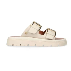 Clearance Pavilion Leather Flat Sandals Women Sandals