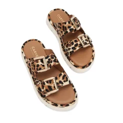 Best Pavilion Leopard Flat Sandals Women Sandals