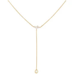 Sale Pear Bezel Lariat Necklace Women Necklaces