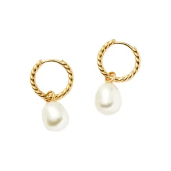 Pearl Drop Earrings Women Earrings