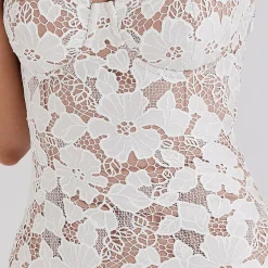 New Pearl Floral Embroidered Dress Women Dresses