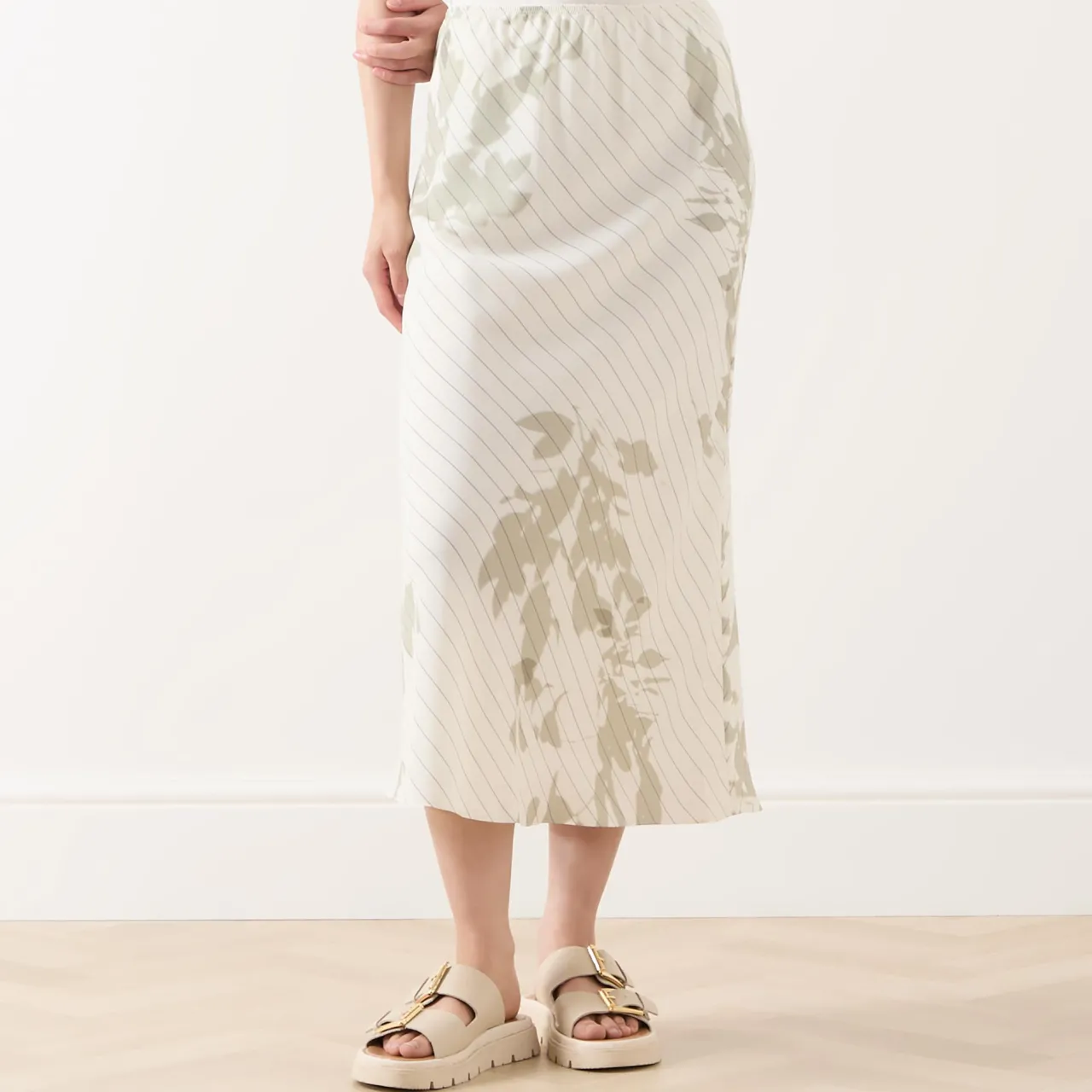 Online Penna Pinstripe Slip Skirt Women Skirts