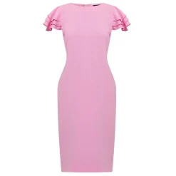 Online Penny Ruffle Sleeve Dress Women Dresses
