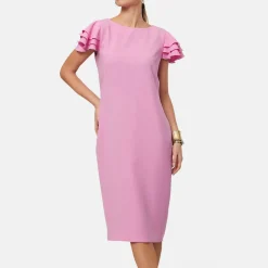 Online Penny Ruffle Sleeve Dress Women Dresses