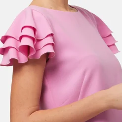 Online Penny Ruffle Sleeve Dress Women Dresses