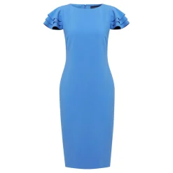 Discount Penny Ruffle Sleeve Dress Women Dresses