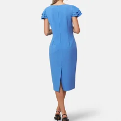 Discount Penny Ruffle Sleeve Dress Women Dresses
