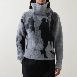 Outlet People Polo Neck Sweater Women Sweaters & Cardigans