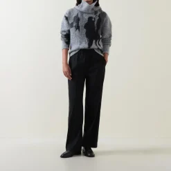 Outlet People Polo Neck Sweater Women Sweaters & Cardigans