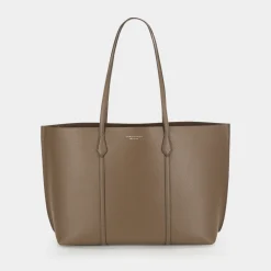 Outlet Perry Triple-Compartment Leather Tote Bag Women Tote Bags
