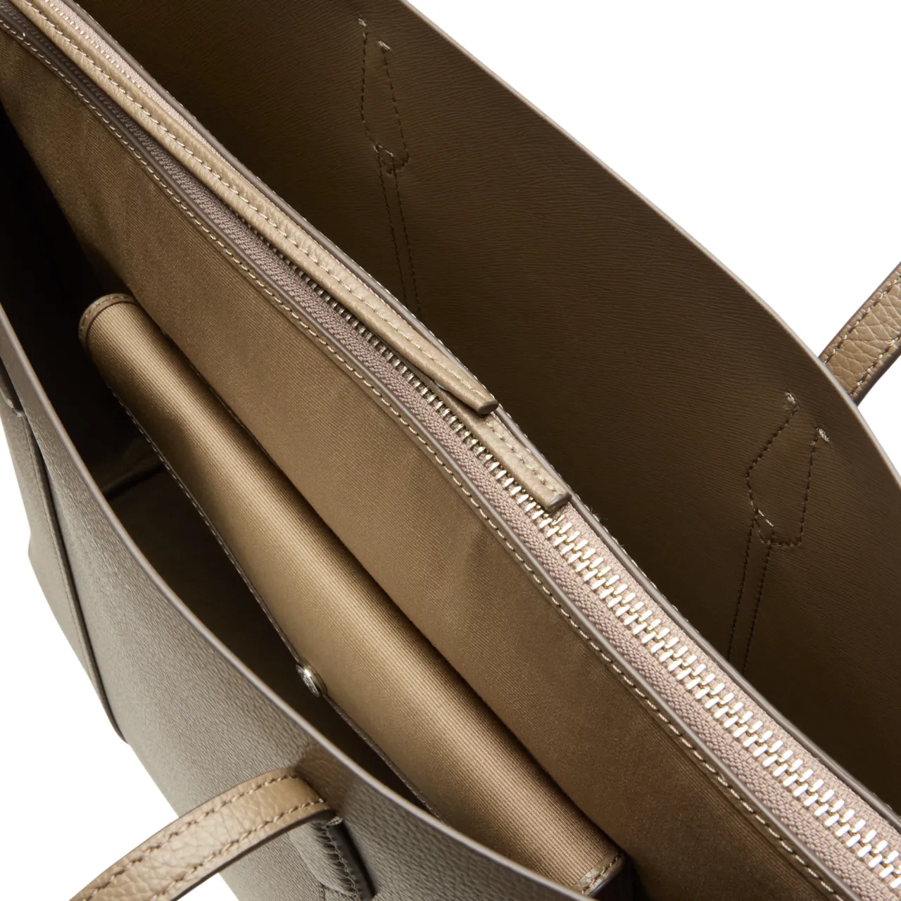 Outlet Perry Triple-Compartment Leather Tote Bag Women Tote Bags