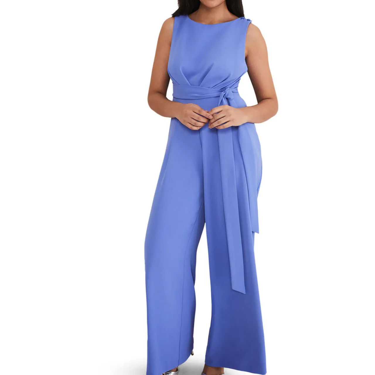 Online Petite Elaina Open Back Jumpsuit Women Jumpsuits