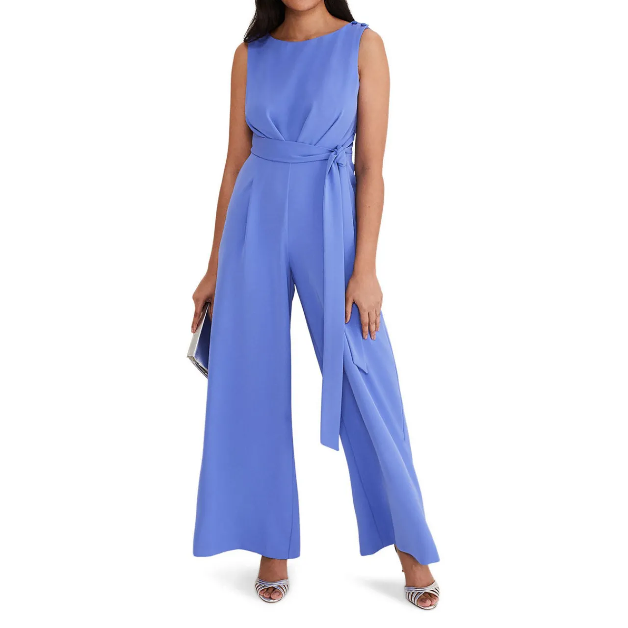 Online Petite Elaina Open Back Jumpsuit Women Jumpsuits