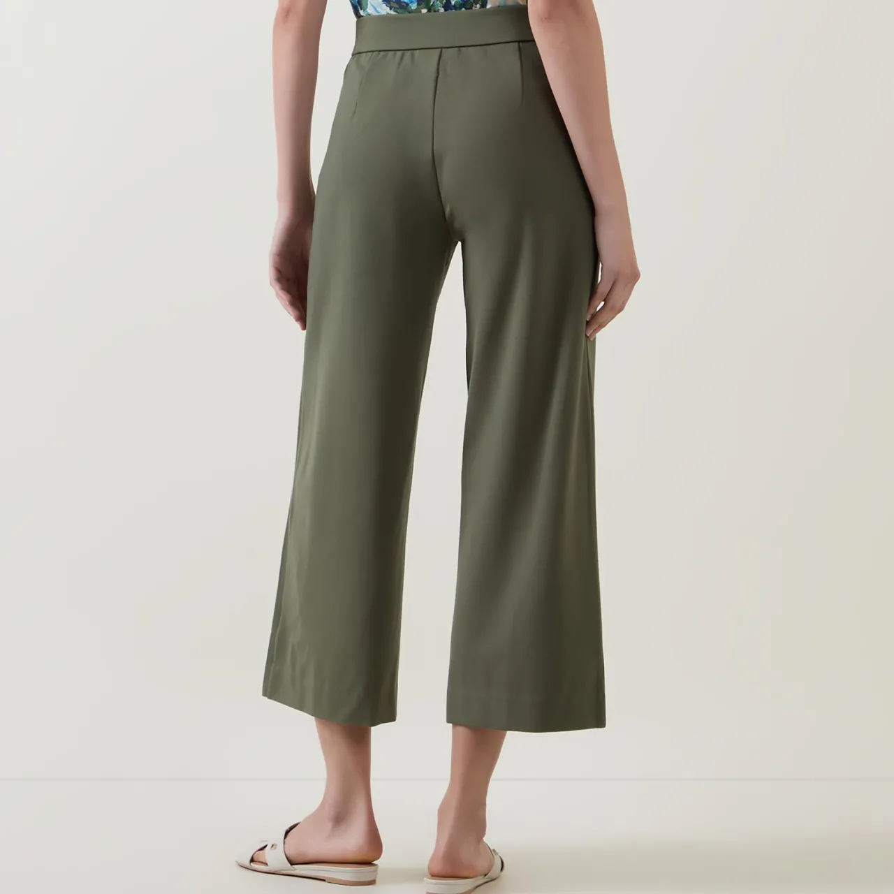 Best Piana Cropped Wide Leg Trousers Women Trousers & Shorts