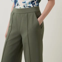 Best Piana Cropped Wide Leg Trousers Women Trousers & Shorts