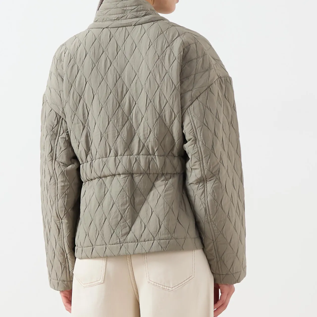 Best Pifita Diamond Quilted Belted Jacket Women Coats & Jackets