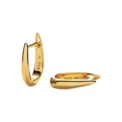 Online Plain Claw Huggies Women Earrings