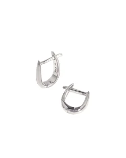 Outlet Plain Claw Huggies Women Earrings