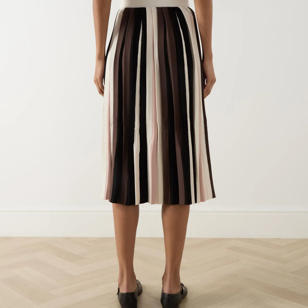 New Pleiadi Stripe Skirt Women Skirts