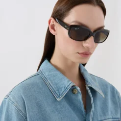 Outlet Polarised Rectangle Sunglasses RB4101 Women Sunglasses