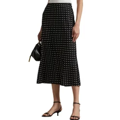 Polka Dot Slip Skirt Women Skirts