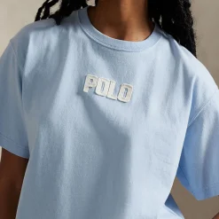 Outlet Polo Logo T-Shirt Women Tops