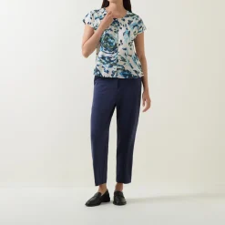 Best Pomala Cropped Tapered Trousers Women Trousers & Shorts