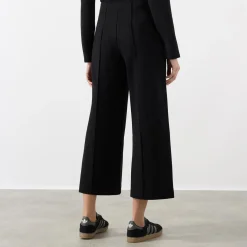Outlet Ponte Cropped Wide Leg Pant Women Activewear