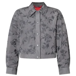 New Pontida Jacquard Cropped Jacket Women Coats & Jackets