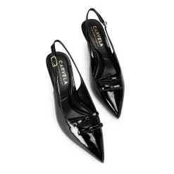 Best Positano Bow Slingback Pumps Women Heels