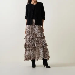 Online Preslee Antelope Tiered Skirt Women Skirts