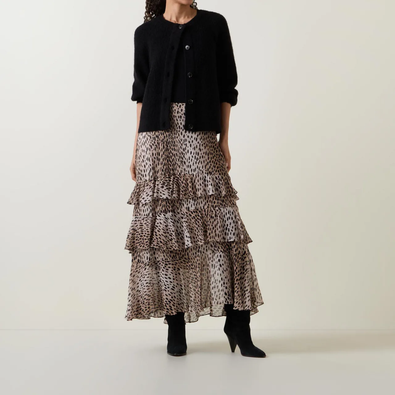 Online Preslee Antelope Tiered Skirt Women Skirts