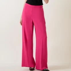 Pressed Wide Leg Trousers Women Trousers & Shorts