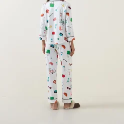 New Printed Pyjama Set Women Sleepwear