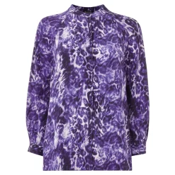 Discount Printed Raglan Shirt Women Tops