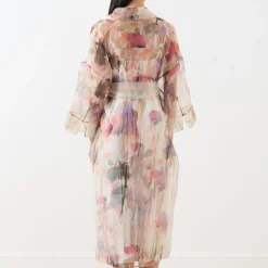 Sale Privet Floral Wrap Dress Women Dresses