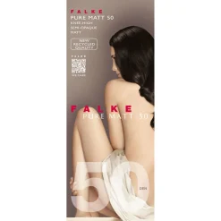 Discount Pure Matt Knee High Socks Black Women Lingerie