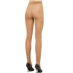 New Pure Shimmer Concealer Tights Caramel Women Hosiery