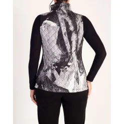 Outlet Quilted Printed Gilet Women Coats & Jackets