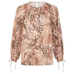 Clearance Rafaella Printed Blouse Women Tops